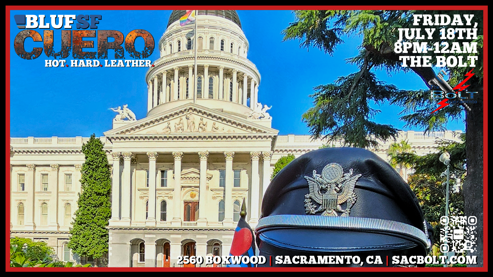Come to Sacramento for BLUFSF CUERO: Summer Edition